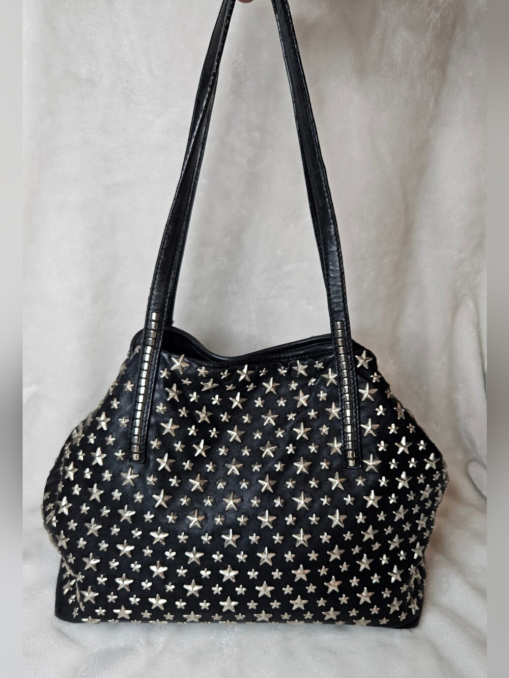Jimmy Choo Sasha Star-Studded Tote